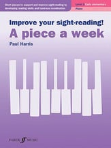 Improve Your Sight-Reading! A Piece a Week piano sheet music cover